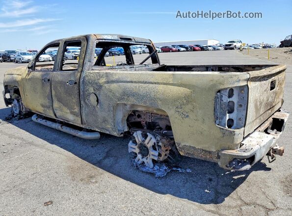 1GC2KVEG4GZ293588 2016 CHEVROLET SILVERADO Burn Trasero izquierdo