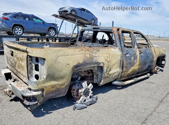 1GC2KVEG4GZ293588 2016 CHEVROLET SILVERADO Burn Trasero derecho