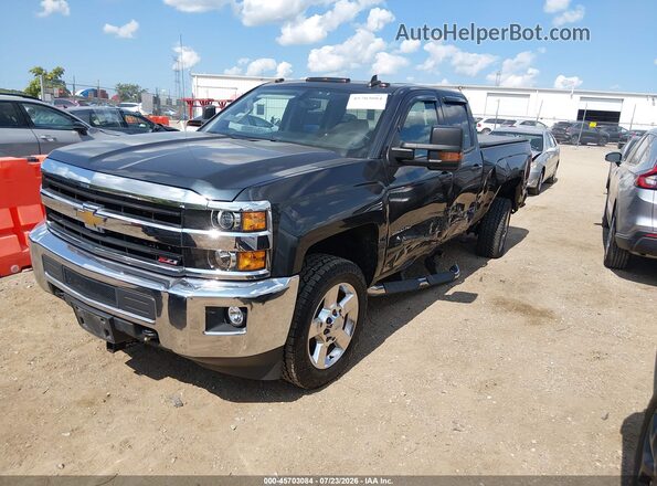 1GC2KVEG4JZ120287 2018 CHEVROLET SILVERADO Black Przód lewy