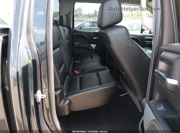 1GC2KVEG4JZ120287 2018 CHEVROLET SILVERADO Black Widok naklejki z numerem VIN