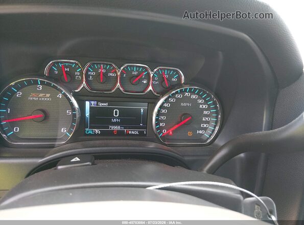 1GC2KVEG4JZ120287 2018 CHEVROLET SILVERADO Black Widok tylnych siedzeń