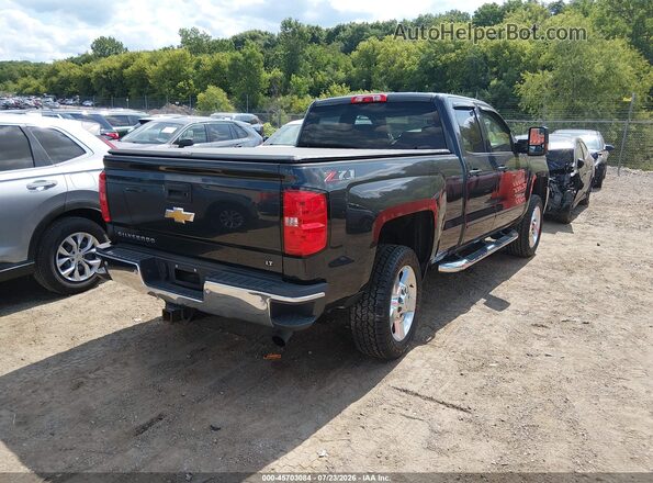 1GC2KVEG4JZ120287 2018 CHEVROLET SILVERADO Black Tył prawy