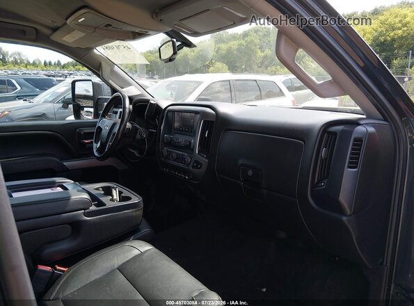 1GC2KVEG4JZ120287 2018 CHEVROLET SILVERADO Black Widok wnętrza z przodu