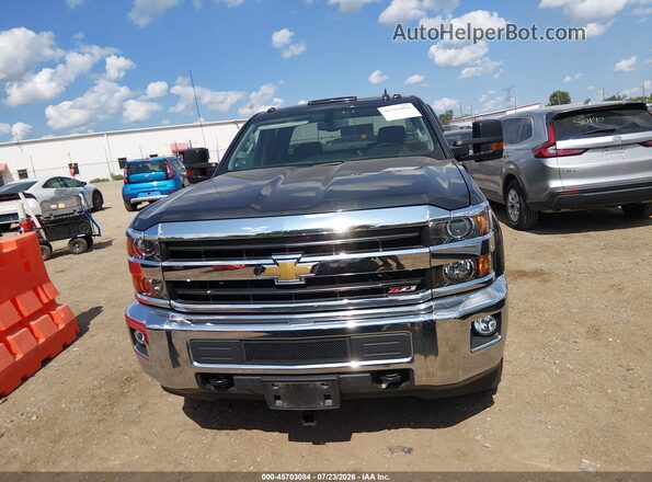 1GC2KVEG4JZ120287 2018 CHEVROLET SILVERADO Black Widok zestawu wskaźników