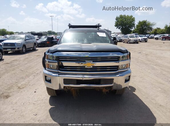 1GC2KVEG6HZ358801 2017 CHEVROLET SILVERADO Black Սարքավորումների վահանակի տեսք