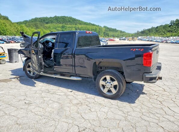 1GC2KVEG8JZ349023 2018 CHEVROLET SILVERADO Black უკანა მარცხენა
