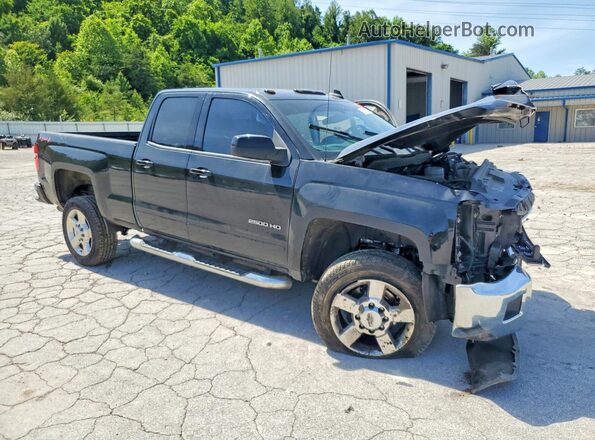 1GC2KVEG8JZ349023 2018 CHEVROLET SILVERADO Black წინა მარჯვენა