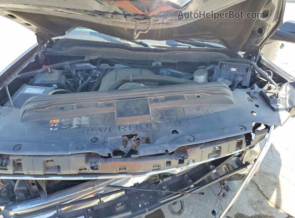 1GC2KVEG8JZ349023 2018 CHEVROLET SILVERADO Black უკანა სალონის ხედი