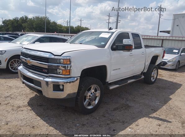 1GC2KVEG9GZ295482 2016 CHEVROLET SILVERADO Белый Передняя левая четверть