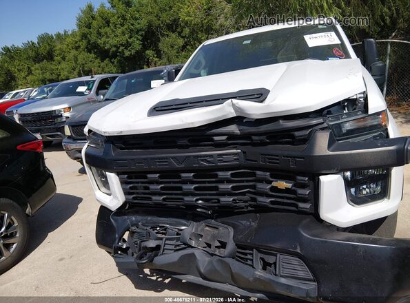 1GC2WLE77MF210239 2021 CHEVROLET SILVERADO White Вид щитка приладів