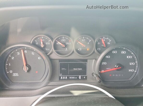 1GC2YLE70RF150743 2024 CHEVROLET SILVERADO White Սարքավորումների վահանակի տեսք