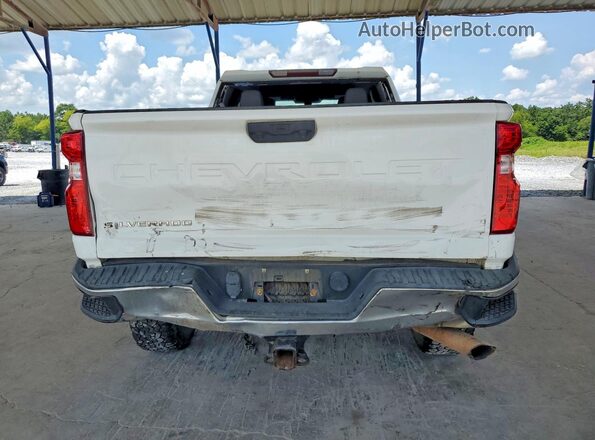 1GC2YLE77LF227390 2020 CHEVROLET SILVERADO White უკანა ხედი