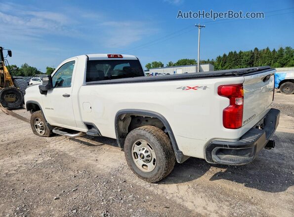 1GC3YLE72NF310670 2022 CHEVROLET SILVERADO White Задня ліва чверть