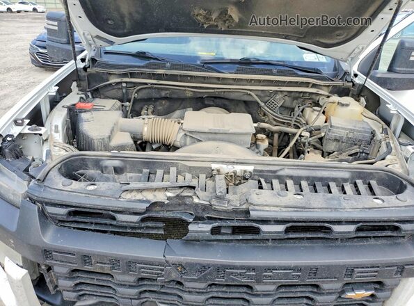 1GC3YLE72NF310670 2022 CHEVROLET SILVERADO White Вид задньої частини салону