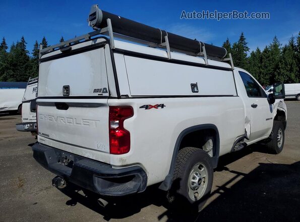 1GC3YLE78NF241421 2022 CHEVROLET SILVERADO White Trasero derecho
