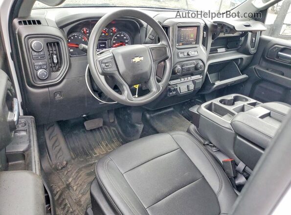1GC3YLE78NF241421 2022 CHEVROLET SILVERADO White Vista del salpicadero