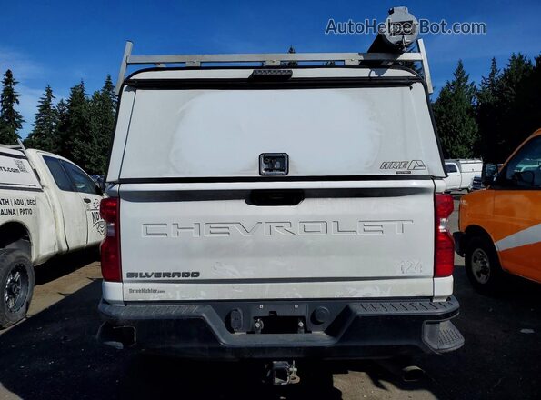 1GC3YLE78NF241421 2022 CHEVROLET SILVERADO White Vista trasera