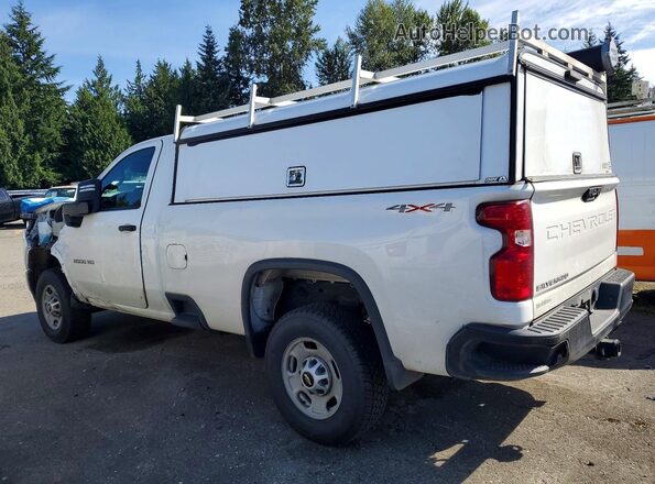 1GC3YLE78NF241421 2022 CHEVROLET SILVERADO White Trasero izquierdo