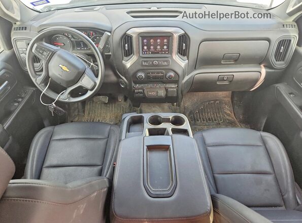 1GC4ALEY4SF282075 2025 CHEVROLET SILVERADO White Առջևի վահանակի տեսք