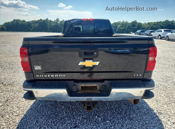 1GC4K0C84GF115754 2016 CHEVROLET SILVERADO Black Rear view