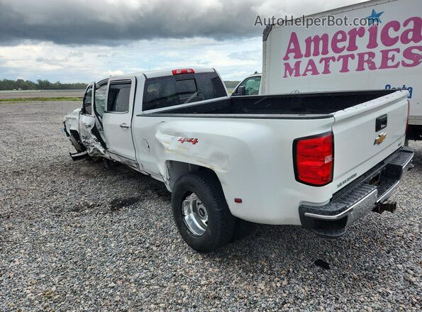 1GC4K0EY8JF177338 2018 CHEVROLET SILVERADO Белый Задняя левая четверть