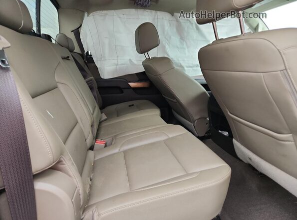 1GC4K0EY8JF177338 2018 CHEVROLET SILVERADO Белый Вид задних сидений
