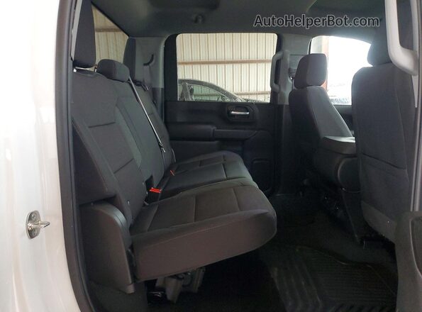 1GC4KME79SF366290 2025 CHEVROLET SILVERADO White Widok wnętrza z tyłu