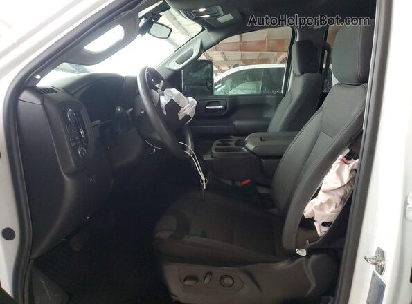 1GC4KME79SF366290 2025 CHEVROLET SILVERADO White Widok wnętrza z przodu