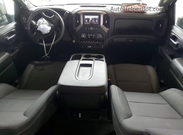 1GC4KME79SF366290 2025 CHEVROLET SILVERADO White Widok deski rozdzielczej