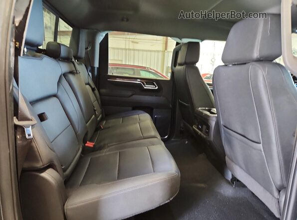 1GC4KNEY8SF150526 2025 CHEVROLET SILVERADO Gray Rear seats view