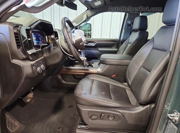 1GC4KNEY8SF150526 2025 CHEVROLET SILVERADO Gray Front interior view