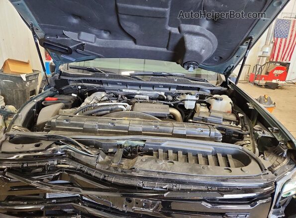 1GC4KNEY8SF150526 2025 CHEVROLET SILVERADO Gray Rear interior view