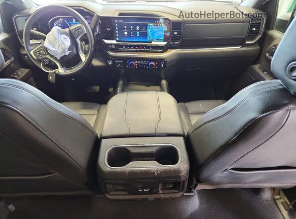 1GC4KNEY8SF150526 2025 CHEVROLET SILVERADO Gray Dashboard view
