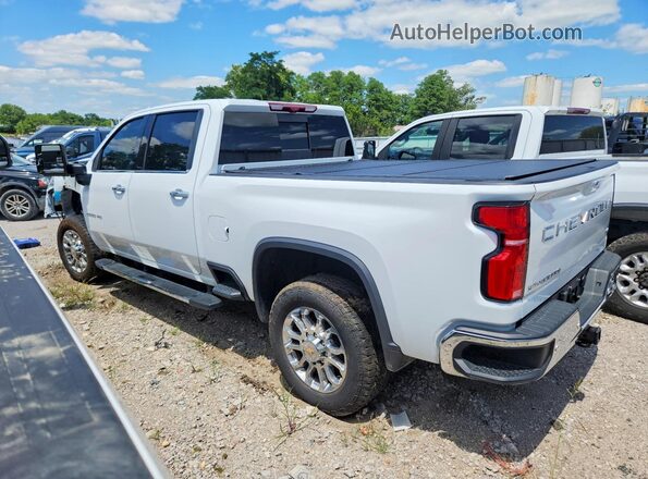 1GC4KPEY5SF176626 2025 CHEVROLET SILVERADO White უკანა მარცხენა