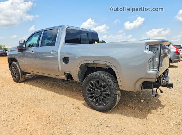 1GC4KPEY7SF249690 2025 CHEVROLET SILVERADO Silver Rear left