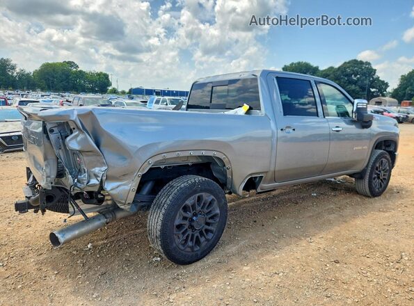 1GC4KPEY7SF249690 2025 CHEVROLET SILVERADO Silver Rear right