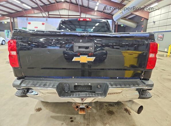1GC4KVCY6KF173337 2019 CHEVROLET SILVERADO Black Rear view