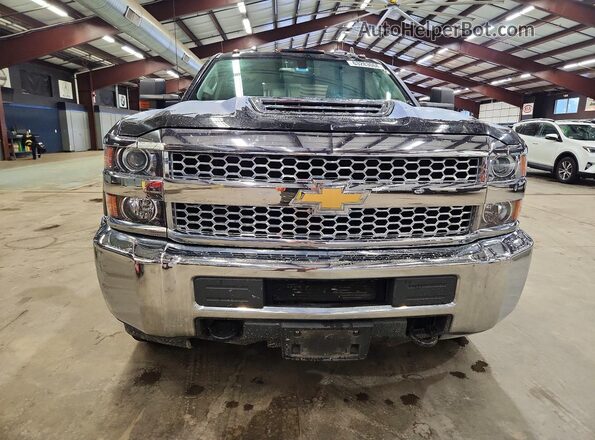 1GC4KVCY6KF173337 2019 CHEVROLET SILVERADO Black Front view