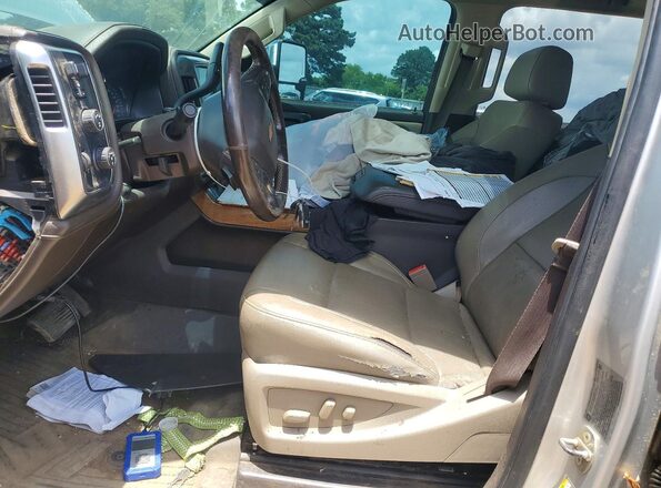 1GC4KXEY6KF268909 2019 CHEVROLET SILVERADO Silver Սալոնի դիմացի տեսք