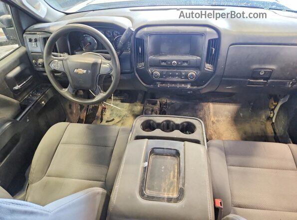 1GC4KYCY1HF174230 2017 CHEVROLET SILVERADO White Dashboard view