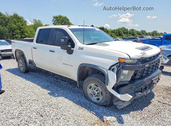 1GC4YLE73LF148968 2020 CHEVROLET SILVERADO White Front right