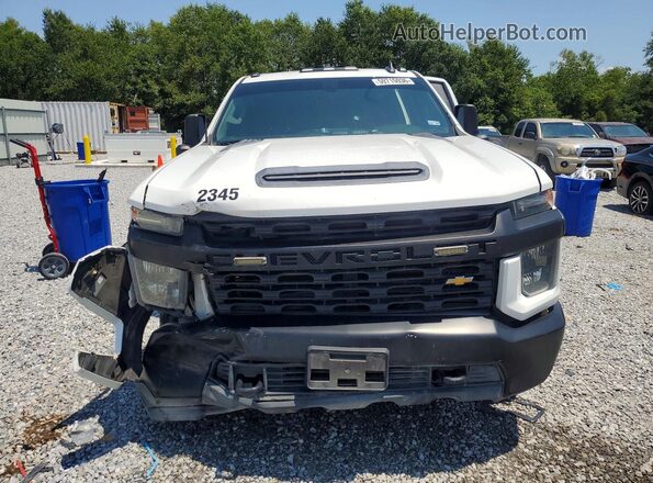 1GC4YLE73LF148968 2020 CHEVROLET SILVERADO White Front view