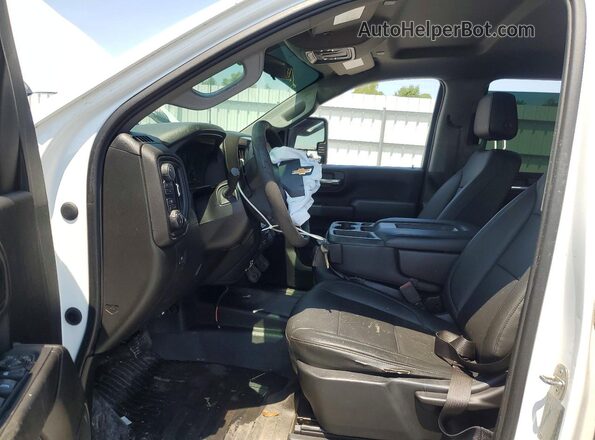 1GC4YLE73LF148968 2020 CHEVROLET SILVERADO White Front interior view