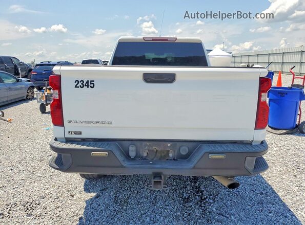 1GC4YLE73LF148968 2020 CHEVROLET SILVERADO White Rear view