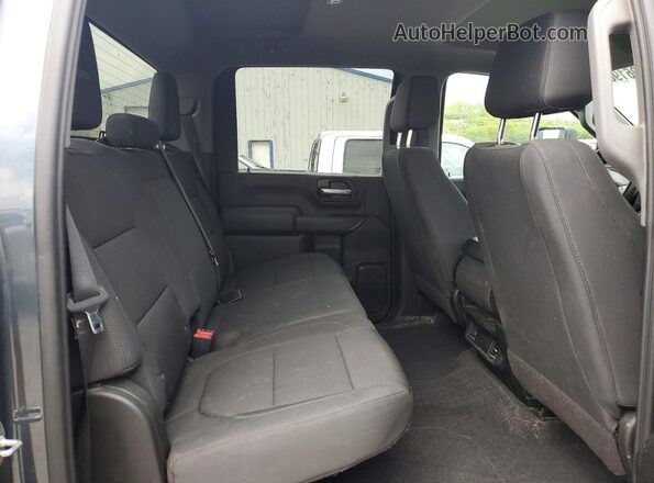 1GC4YME71LF219803 2020 CHEVROLET SILVERADO Charcoal უკანა სავარძლების ხედი