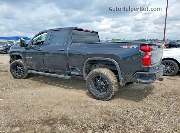 1GC4YME77NF132216 2022 CHEVROLET SILVERADO Black Rear left