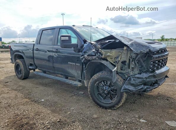 1GC4YME77NF132216 2022 CHEVROLET SILVERADO Black Front right