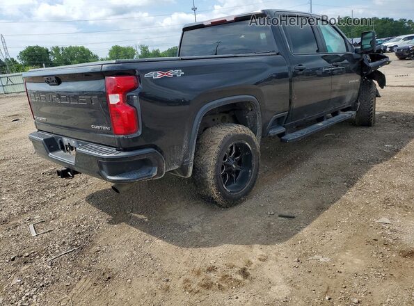 1GC4YME77NF132216 2022 CHEVROLET SILVERADO Black Rear right