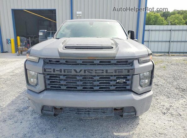 1GC4YME77NF230369 2022 CHEVROLET SILVERADO Gray Vista frontal