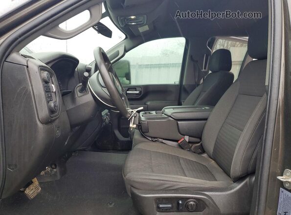 1GC4YME77NF230369 2022 CHEVROLET SILVERADO Gray Vista interior delantera